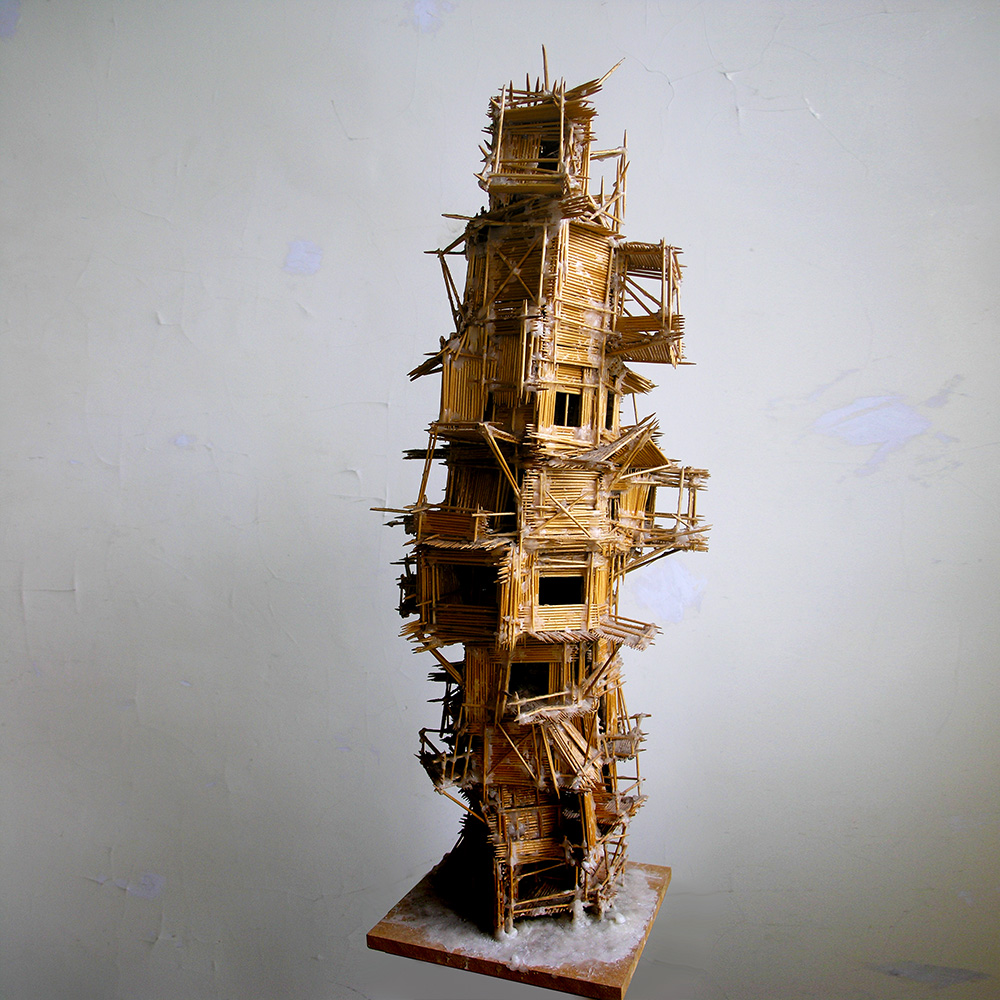 Homemade 4, a sculpture by Guido Vrolix