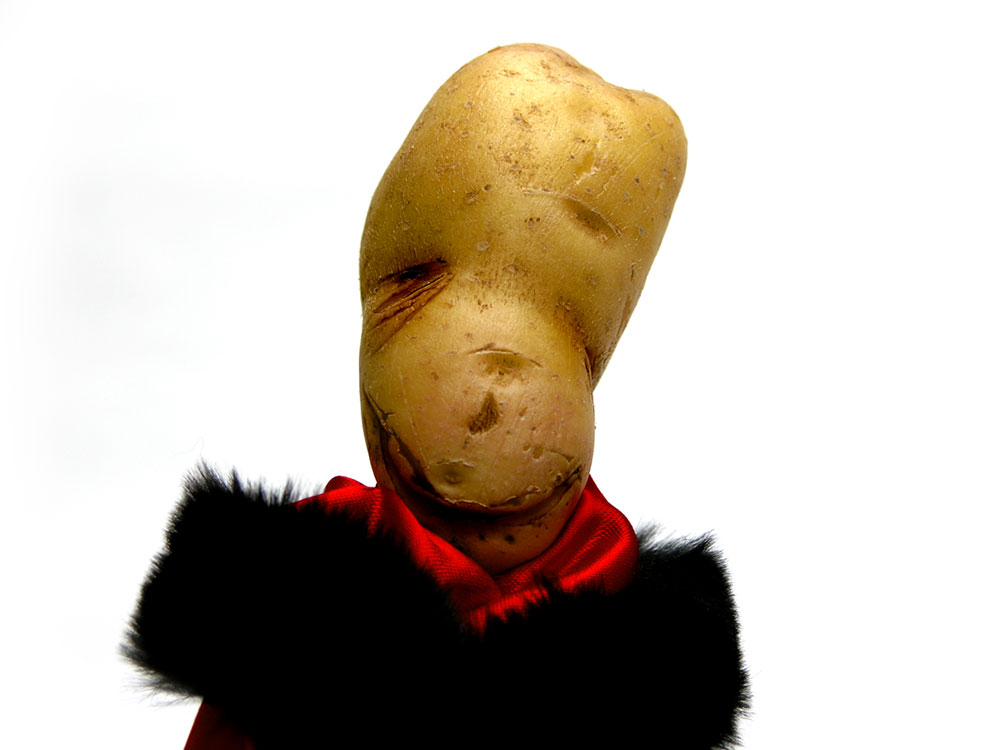 A potato sculpture by Guido Vrolix