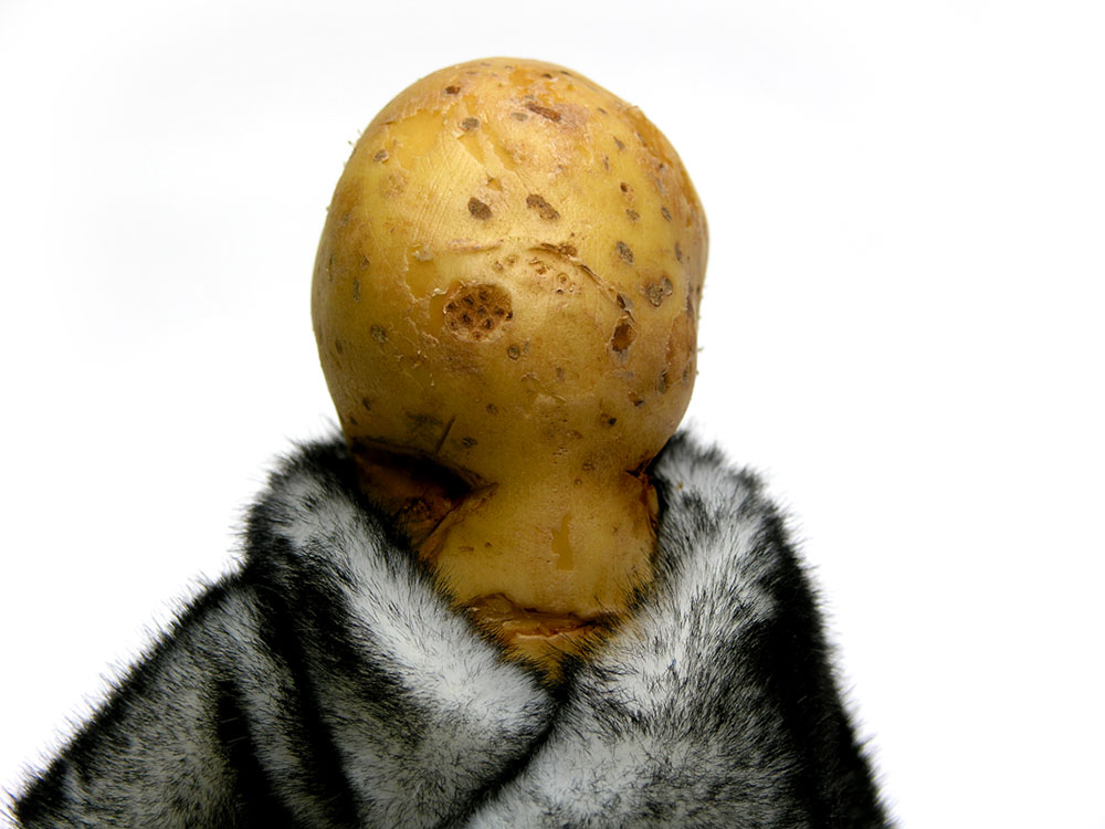 A potato sculpture by Guido Vrolix