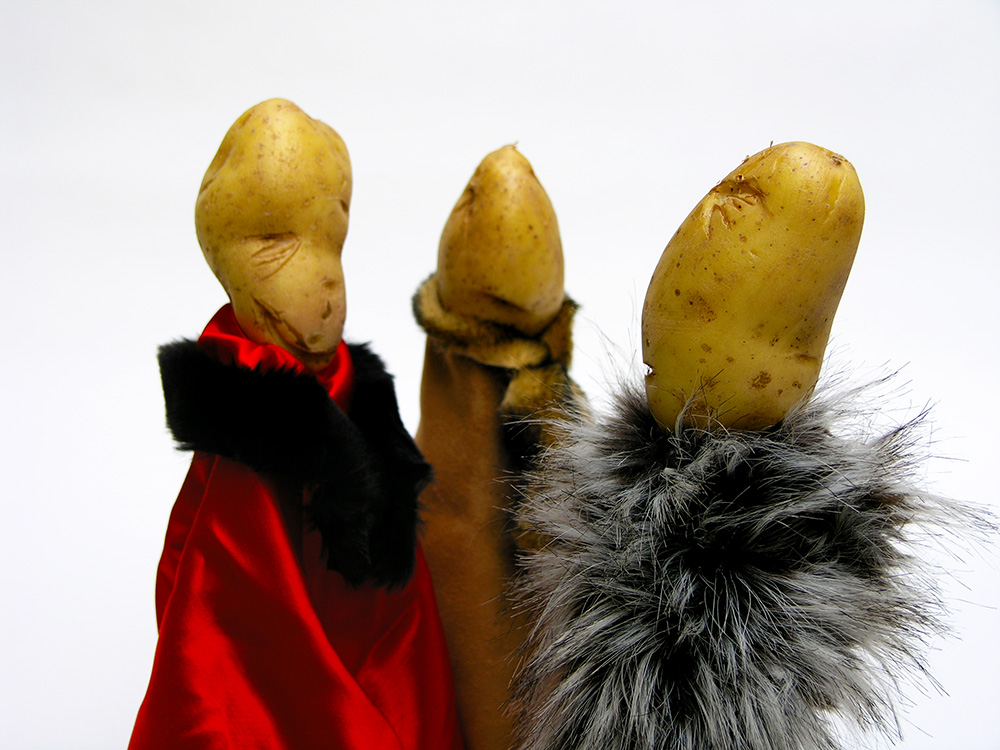 A potato sculpture by Guido Vrolix