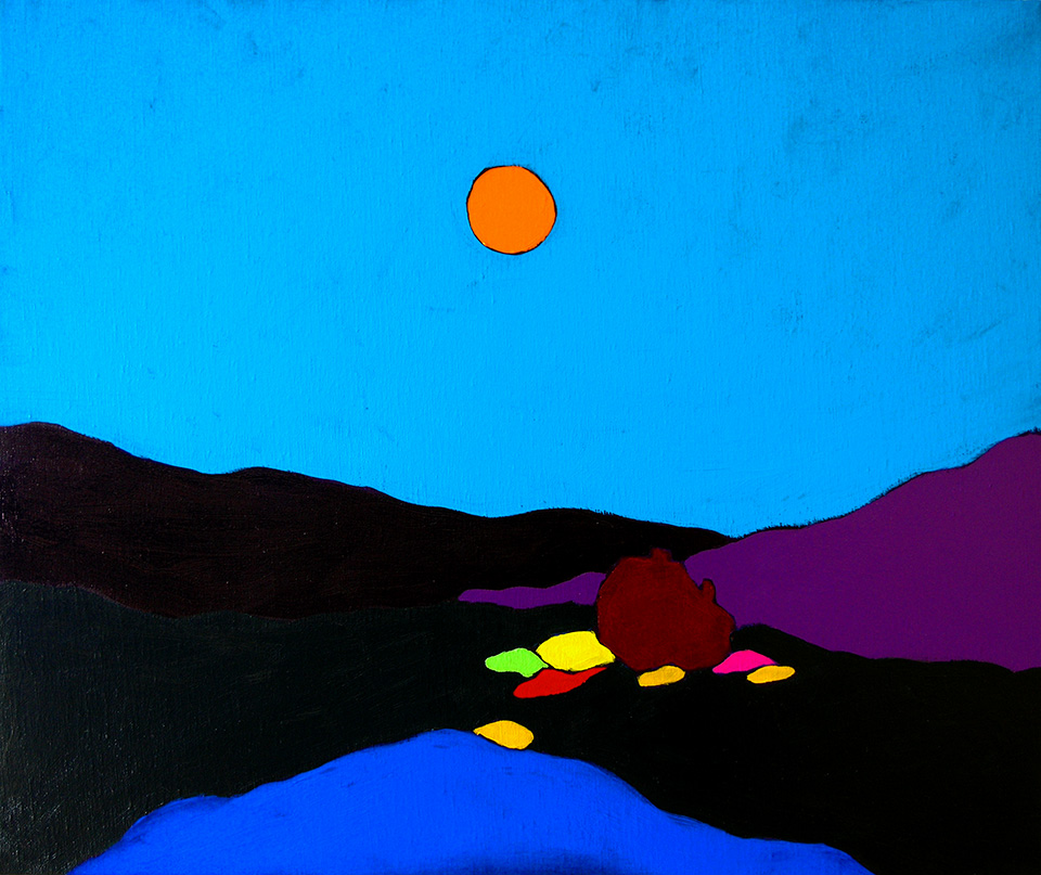Sunset 2,a painting by Guido Vrolix