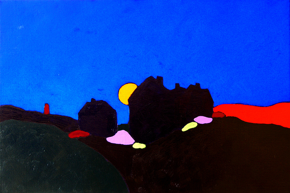 Sunset 1, a painting by Guido Vrolix