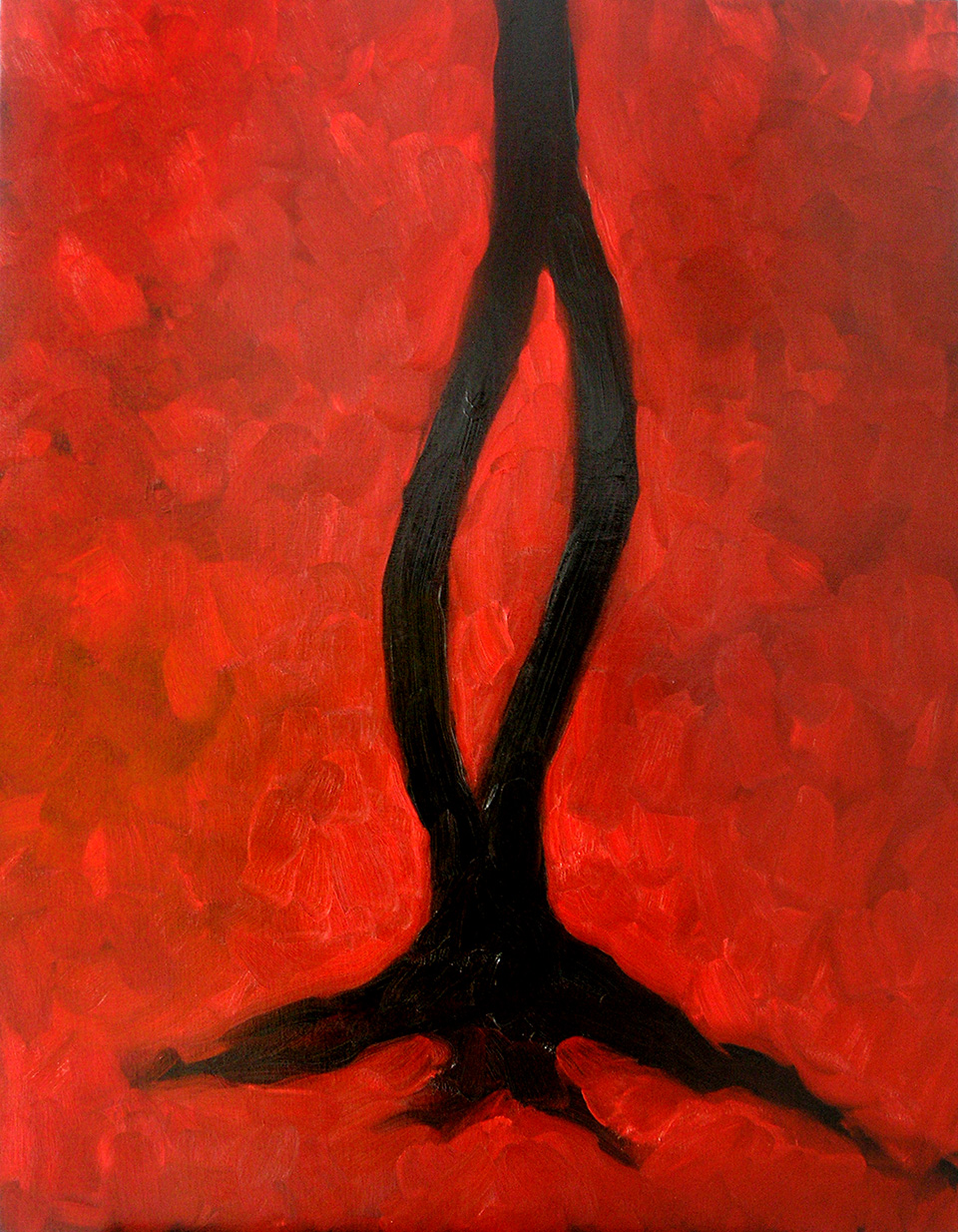 Tree 9, a painting by Guido Vrolix