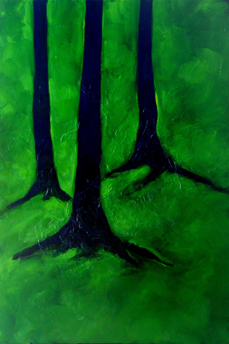 Tree 4, a painting by Guido Vrolix