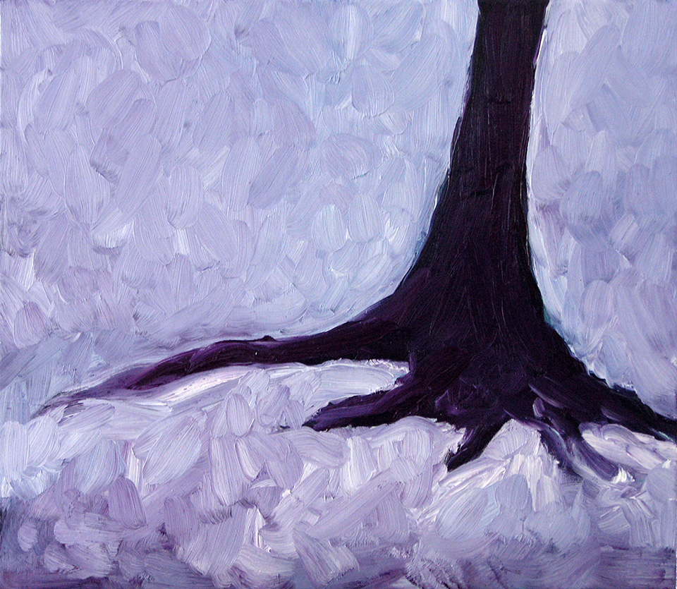 Tree 6, a painting by Guido Vrolix