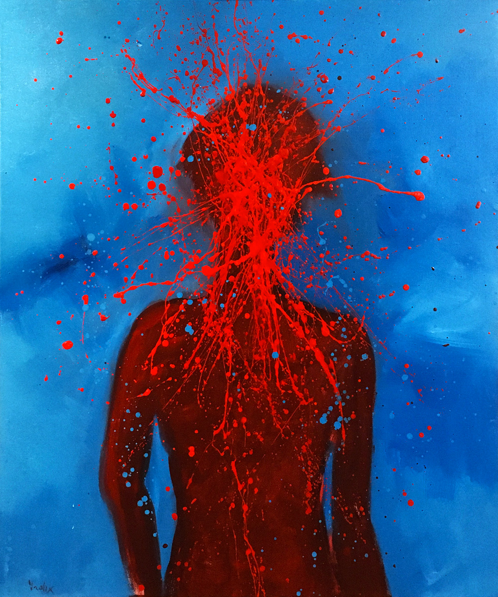 Anger, a painting by Guido Vrolix