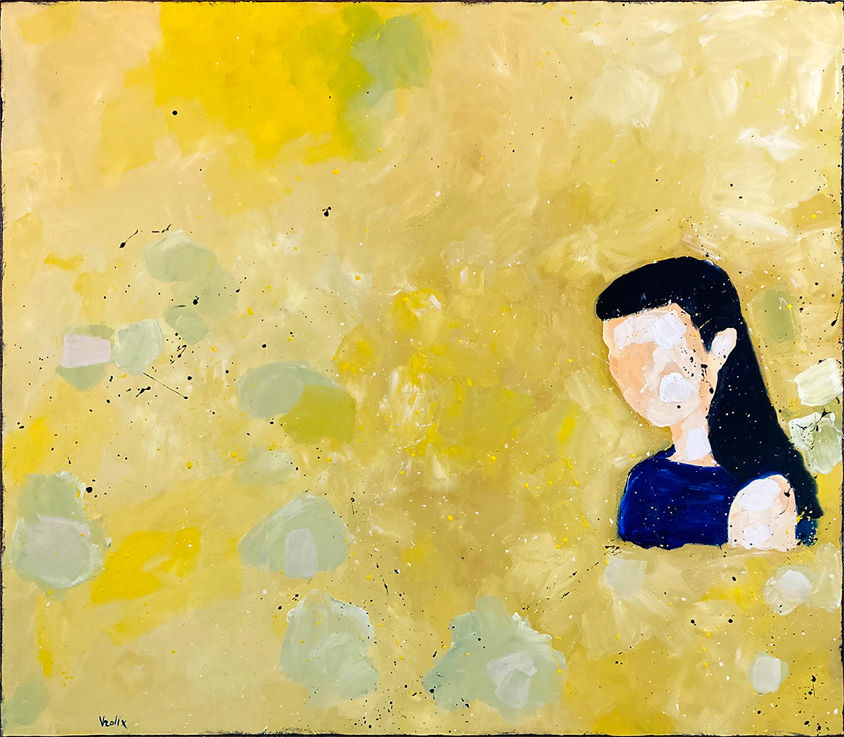 The Waiting, a painting by Guido Vrolix