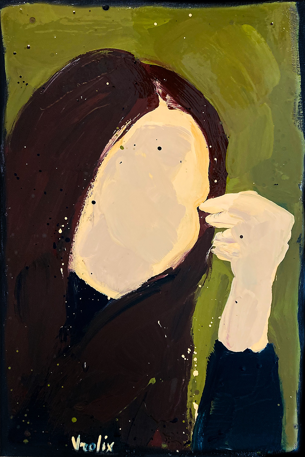 Wind, a painting by Guido Vrolix