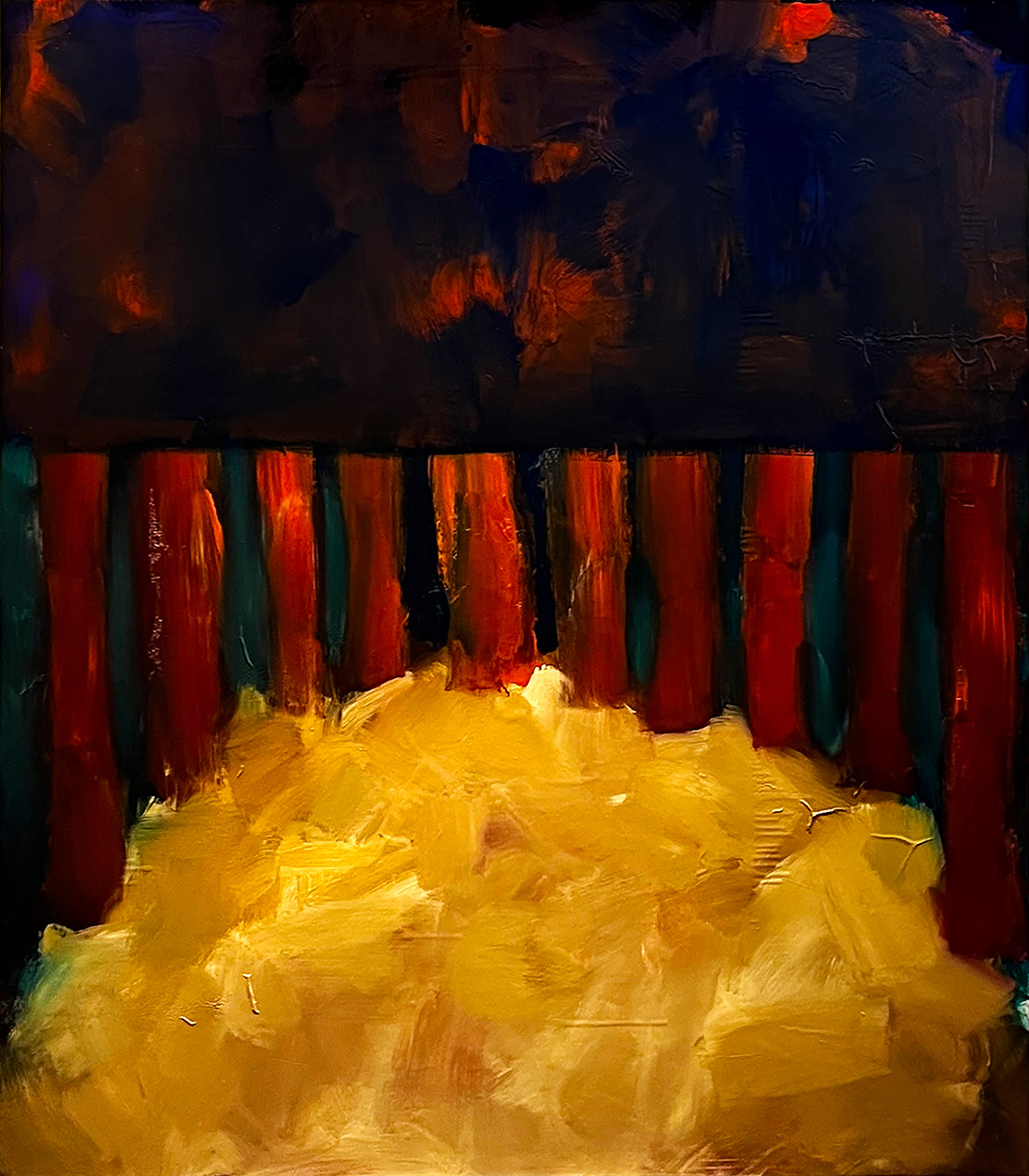 Any Which Way. A painting by Guido Vrolix