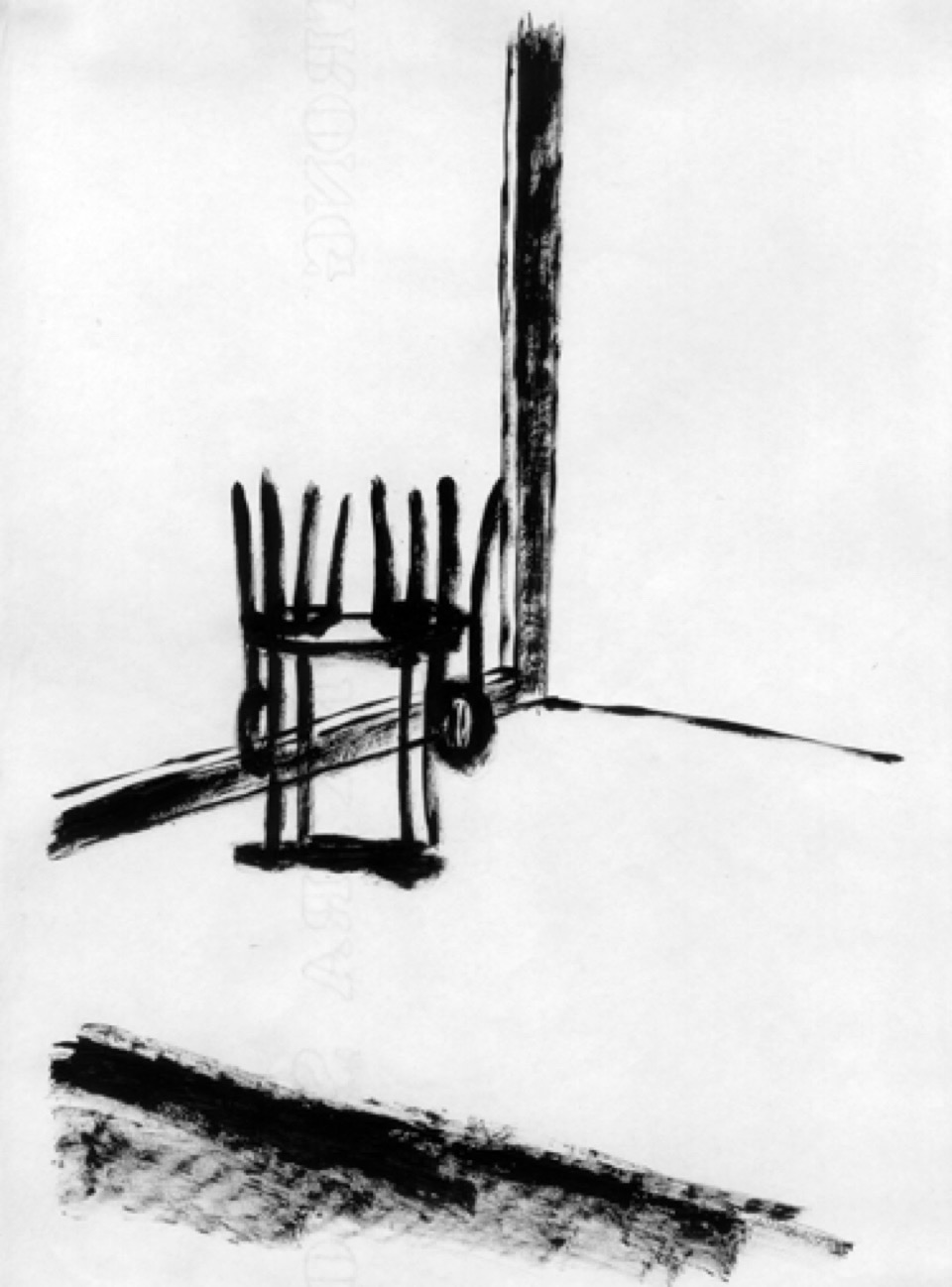 Closed, A drawing by Guido Vrolix