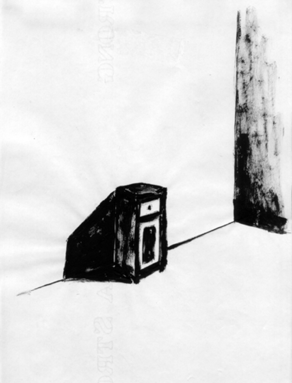 Cupboard, A drawing by Guido Vrolix