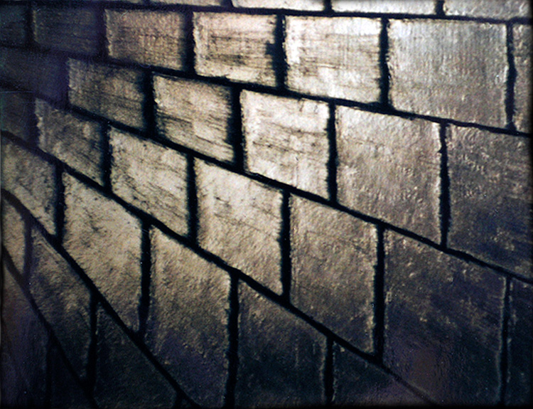 Wall, a painting by Guido Vrolix