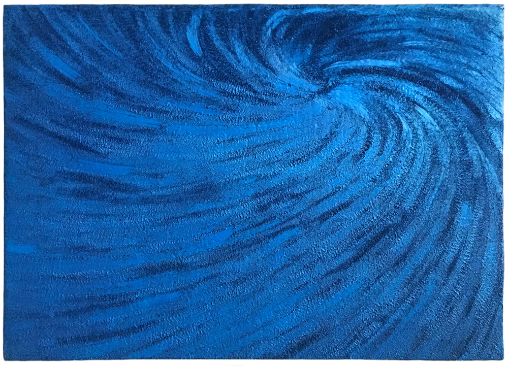 Vortex, painting by Guido Vrolix