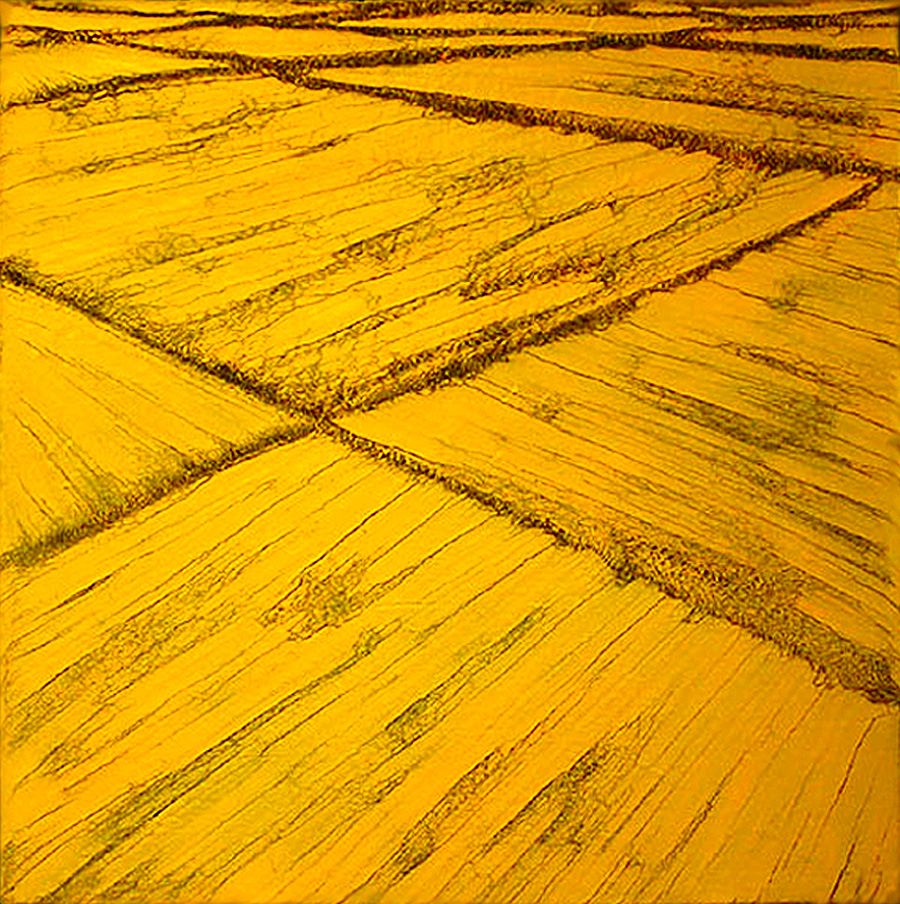 Cornfields, a painting by Guido Vrolix