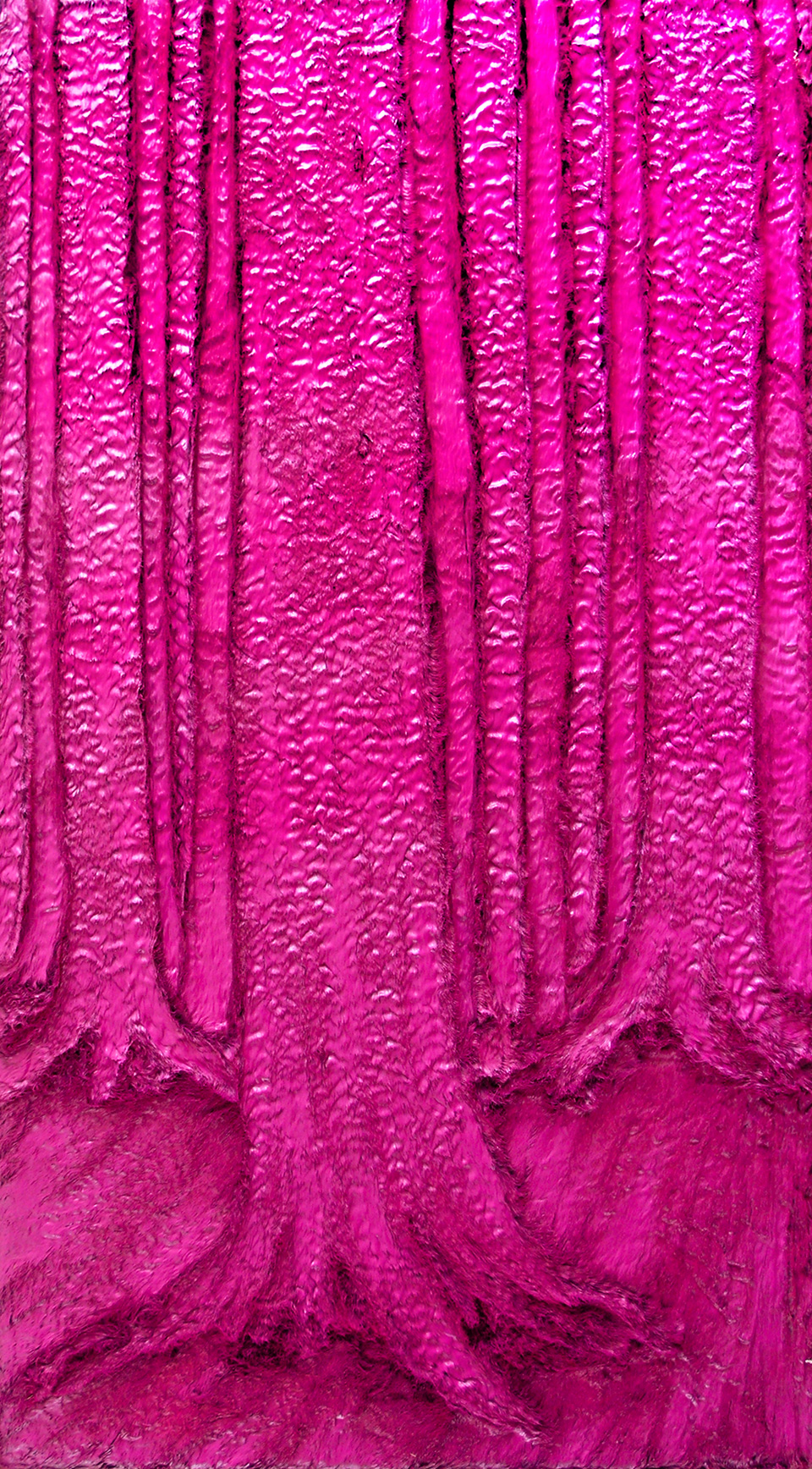 Pink Forest 2, a painting by Guido Vrolix