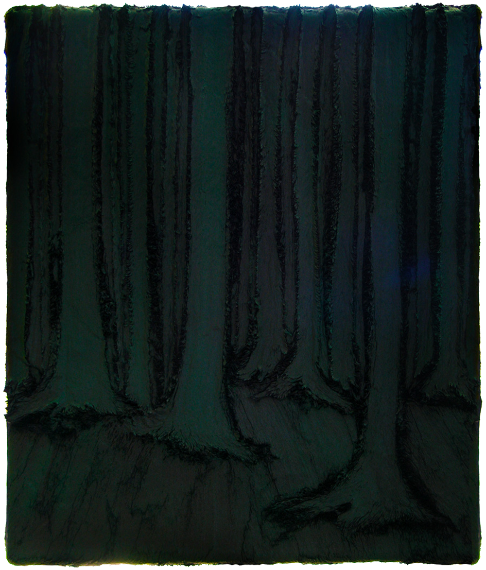 Dark Forest, a painting by Guido Vrolix